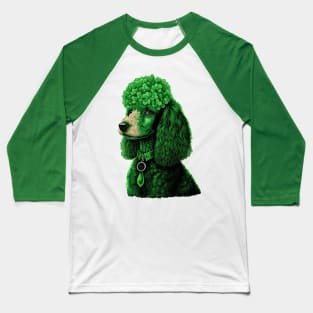 Poodle St. Patrick's day Baseball T-Shirt